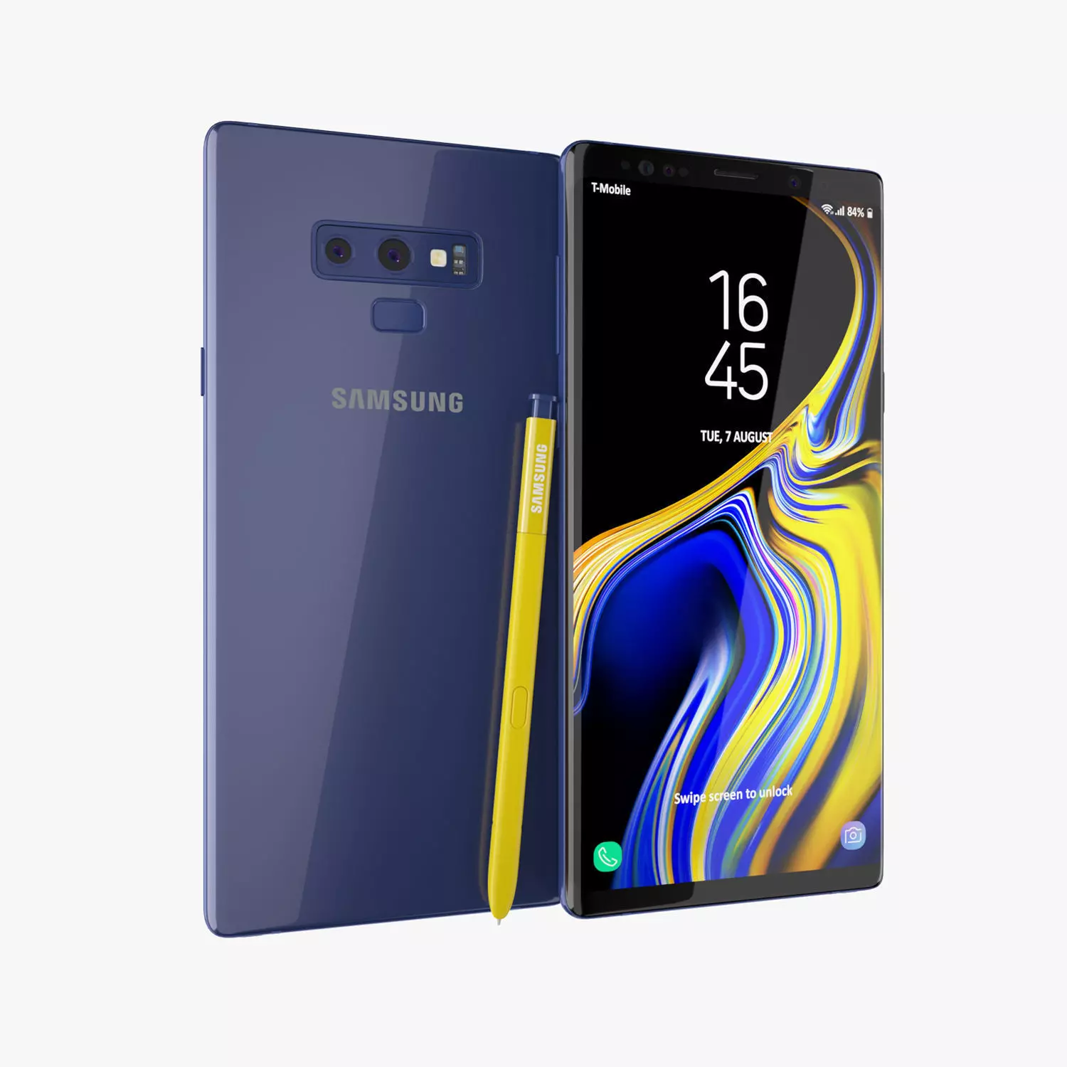 Samsung Galaxy Note 9 All Color 3D model_0