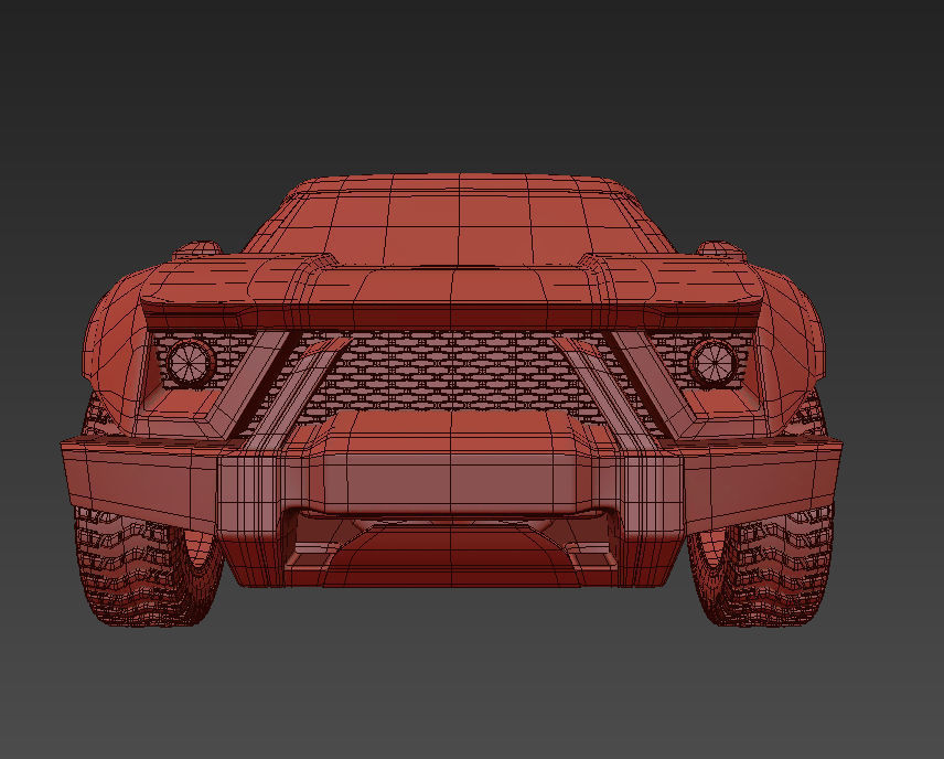 Zarooq Sand Racer 3d model vray 3ds max 3D model_8