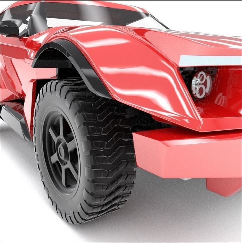 Zarooq Sand Racer 3d model vray 3ds max 3D model_4