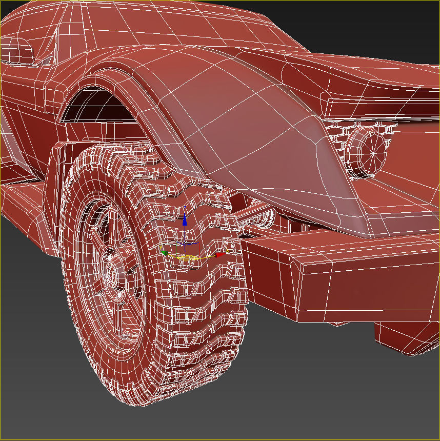 Zarooq Sand Racer 3d model vray 3ds max 3D model_13