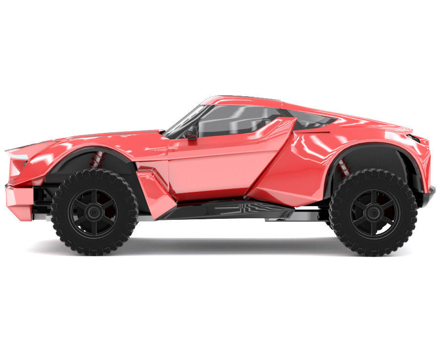 Zarooq Sand Racer 3d model vray 3ds max 3D model_6
