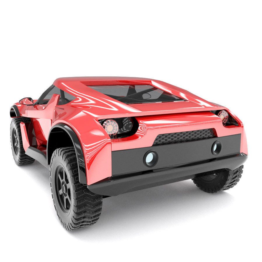 Zarooq Sand Racer 3d model vray 3ds max 3D model_2