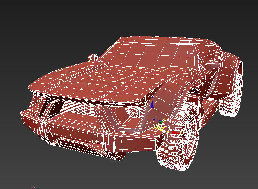 Zarooq Sand Racer 3d model vray 3ds max 3D model_9