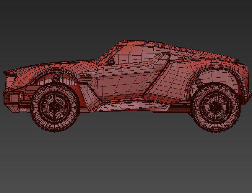 Zarooq Sand Racer 3d model vray 3ds max 3D model_10