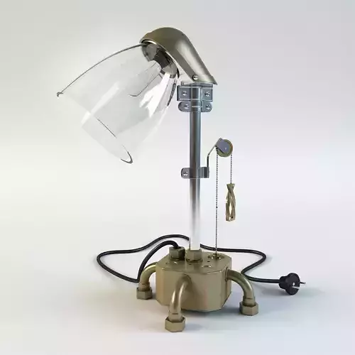 Table lamp industrial style