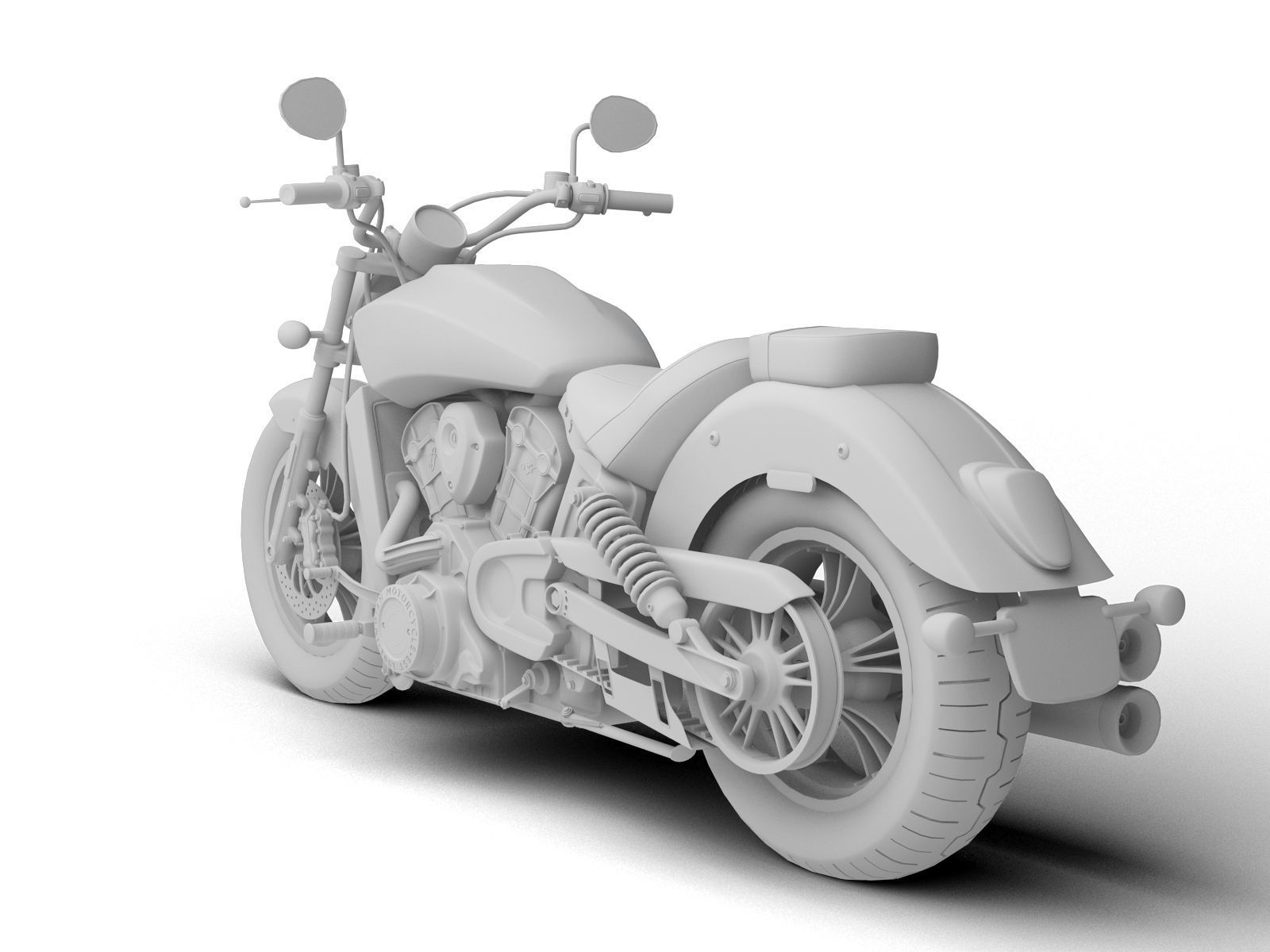 Indian Scout ABS 2018 3D model_8