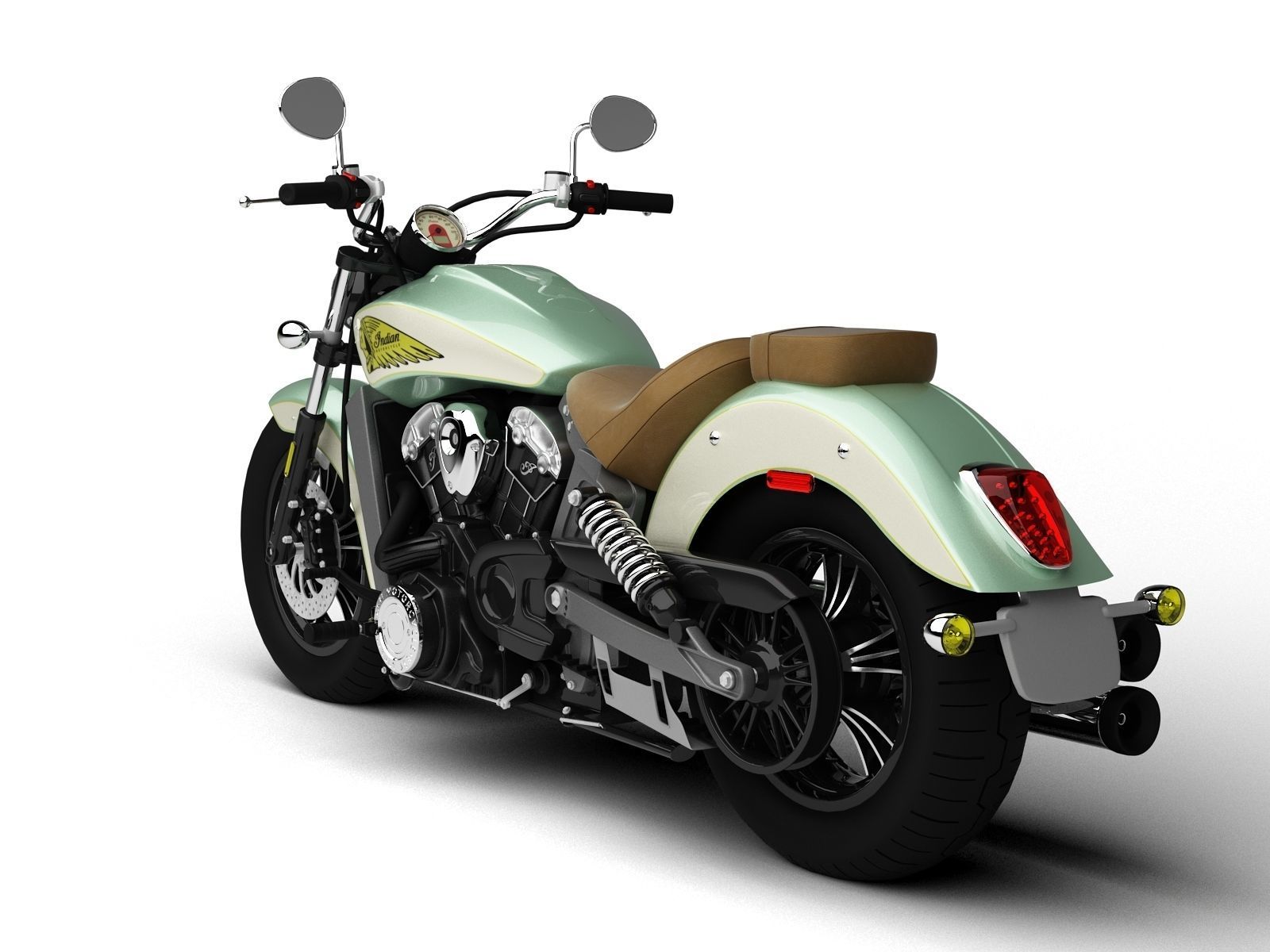 Indian Scout ABS 2018 3D model_3
