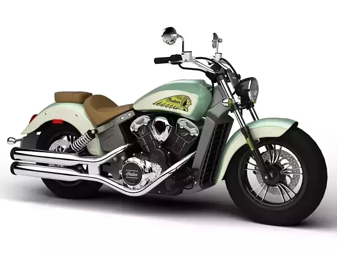 Indian Scout ABS 2018 3D model