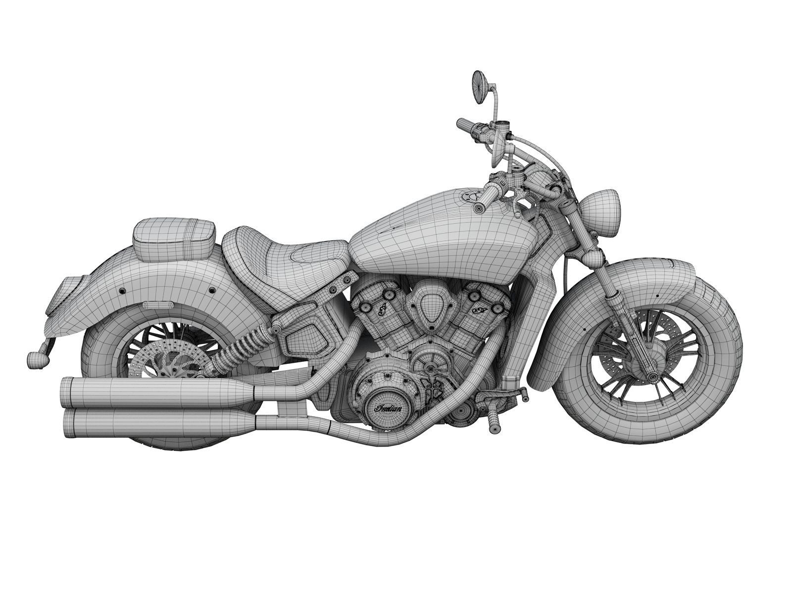 Indian Scout ABS 2018 3D model_15