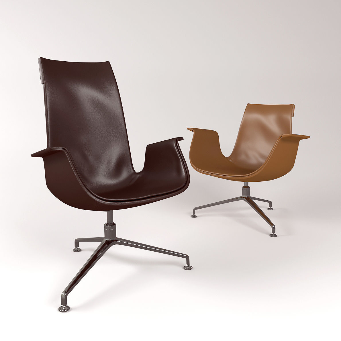 Chair FK Lounge from Walter Knoll 3D model_2