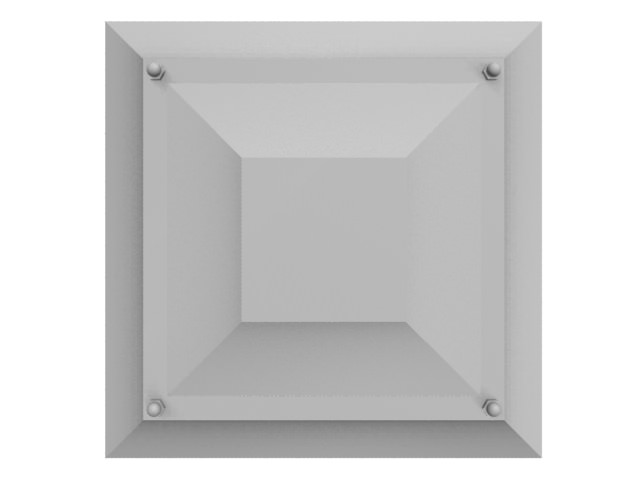 Pack Floor lamp round and square 3D model_10