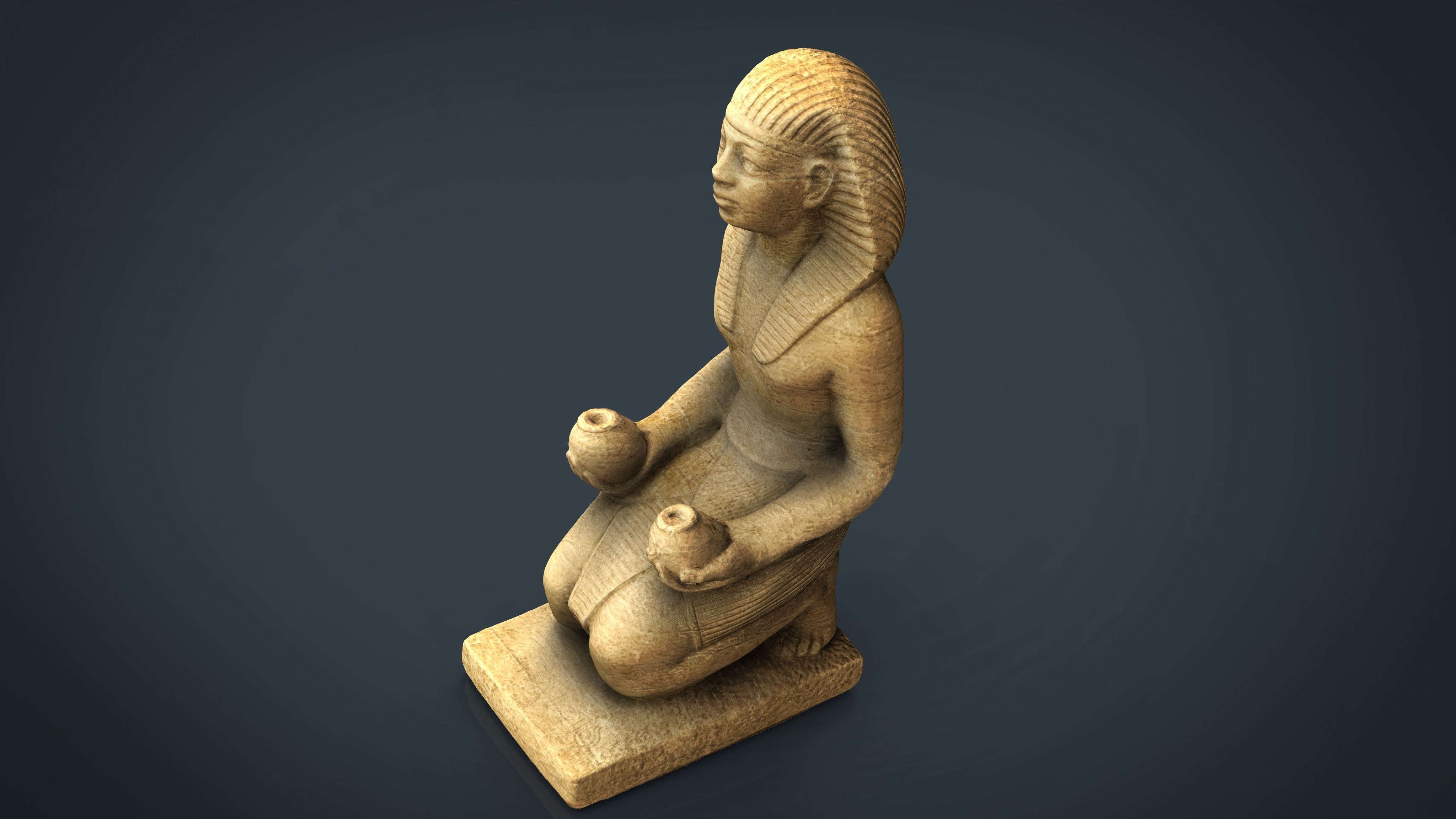Amenhotep II 3D model_10