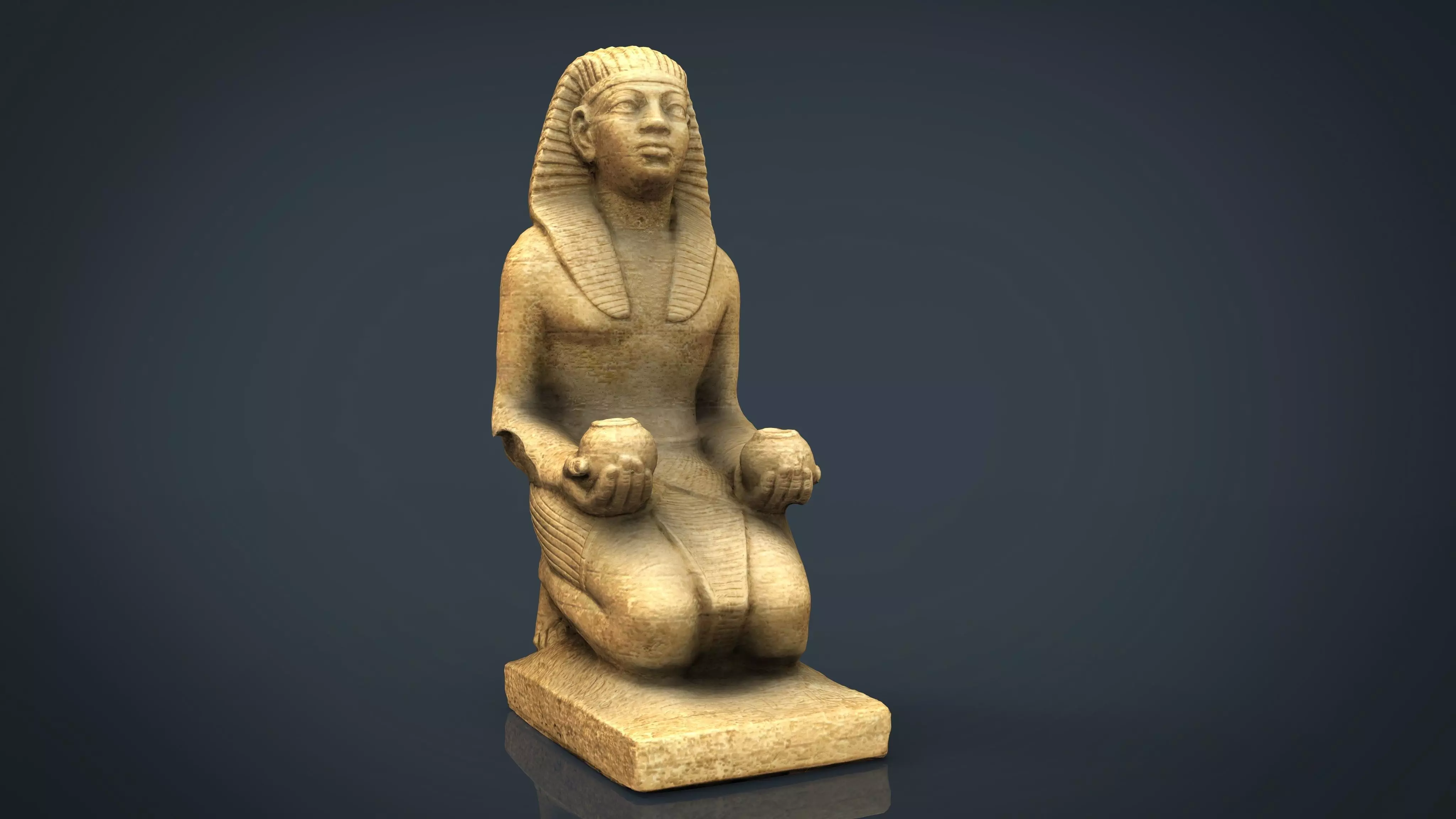 Amenhotep II 3D model_0