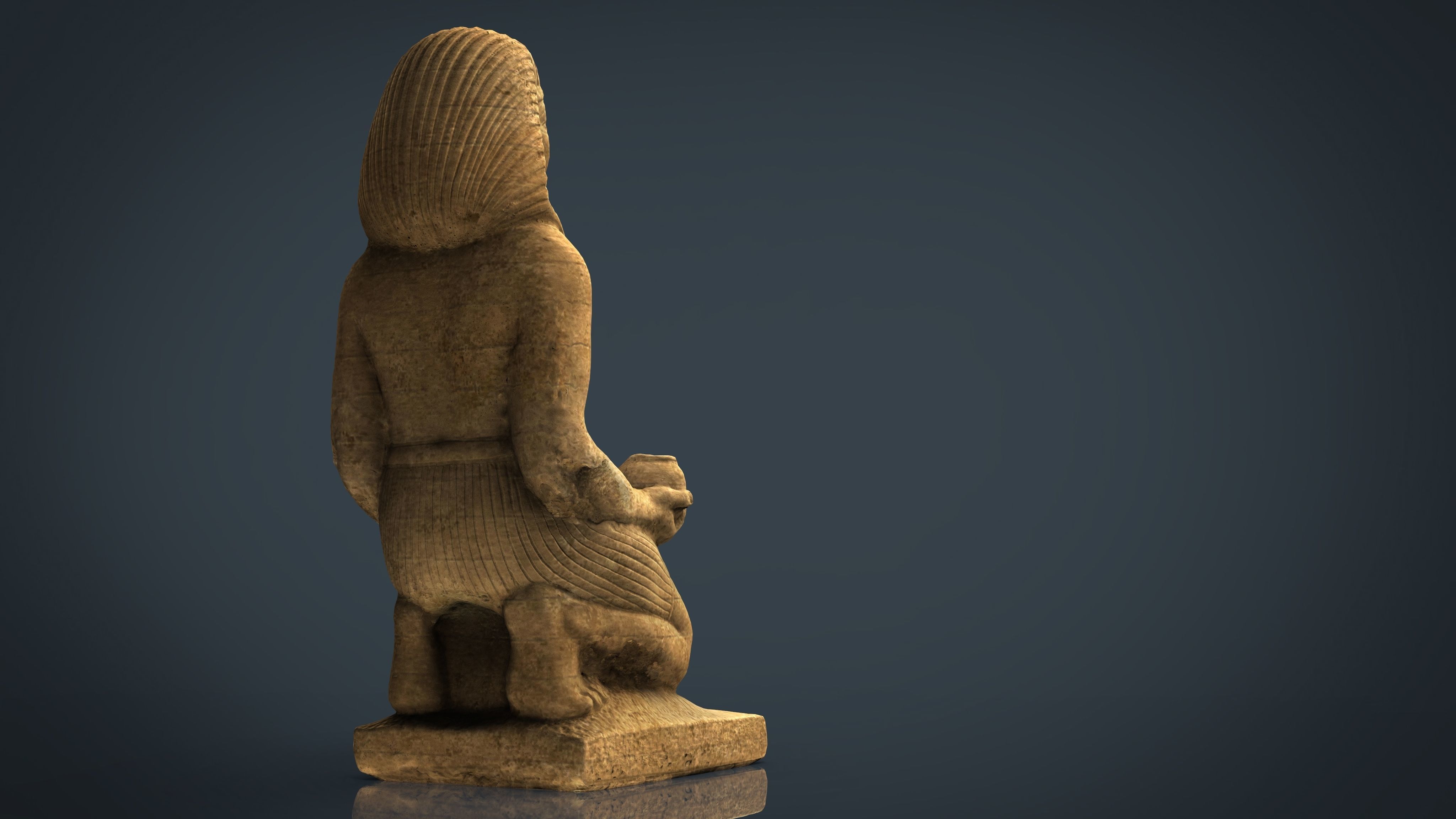 Amenhotep II 3D model_11