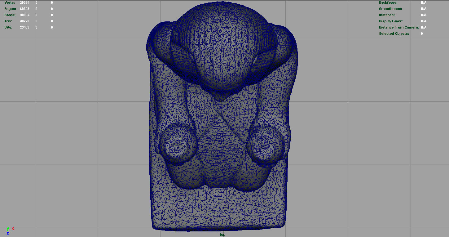 Amenhotep II 3D model_6