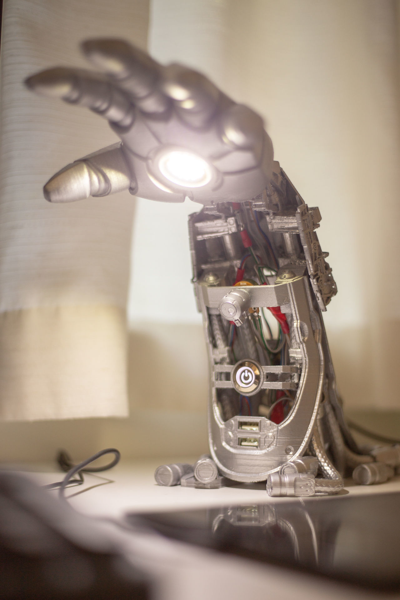 IRON LAMP - 3D Printed Desk Lamp 3D print model_3