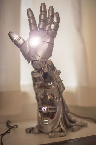 IRON LAMP - 3D Printed Desk Lamp 3D print model 6