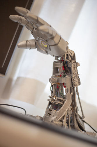 IRON LAMP - 3D Printed Desk Lamp 3D print model 3