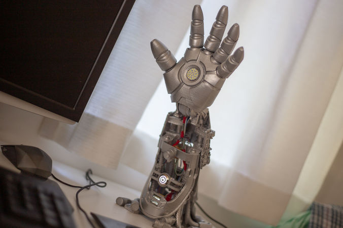 IRON LAMP - 3D Printed Desk Lamp 3D print model 4