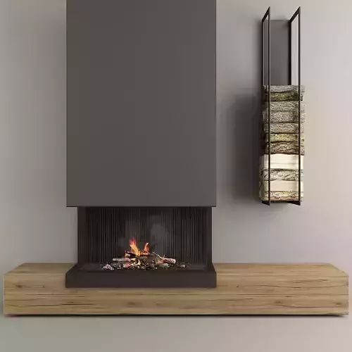 Fireplace modern 3