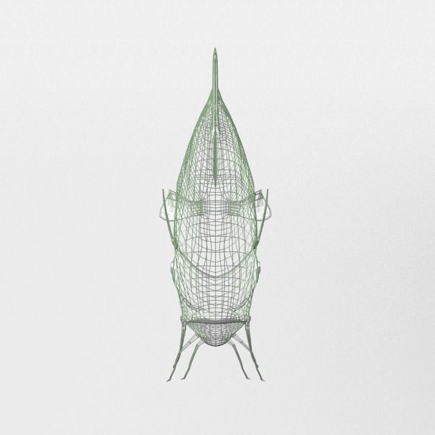 Catfish Low-poly 3D model_6