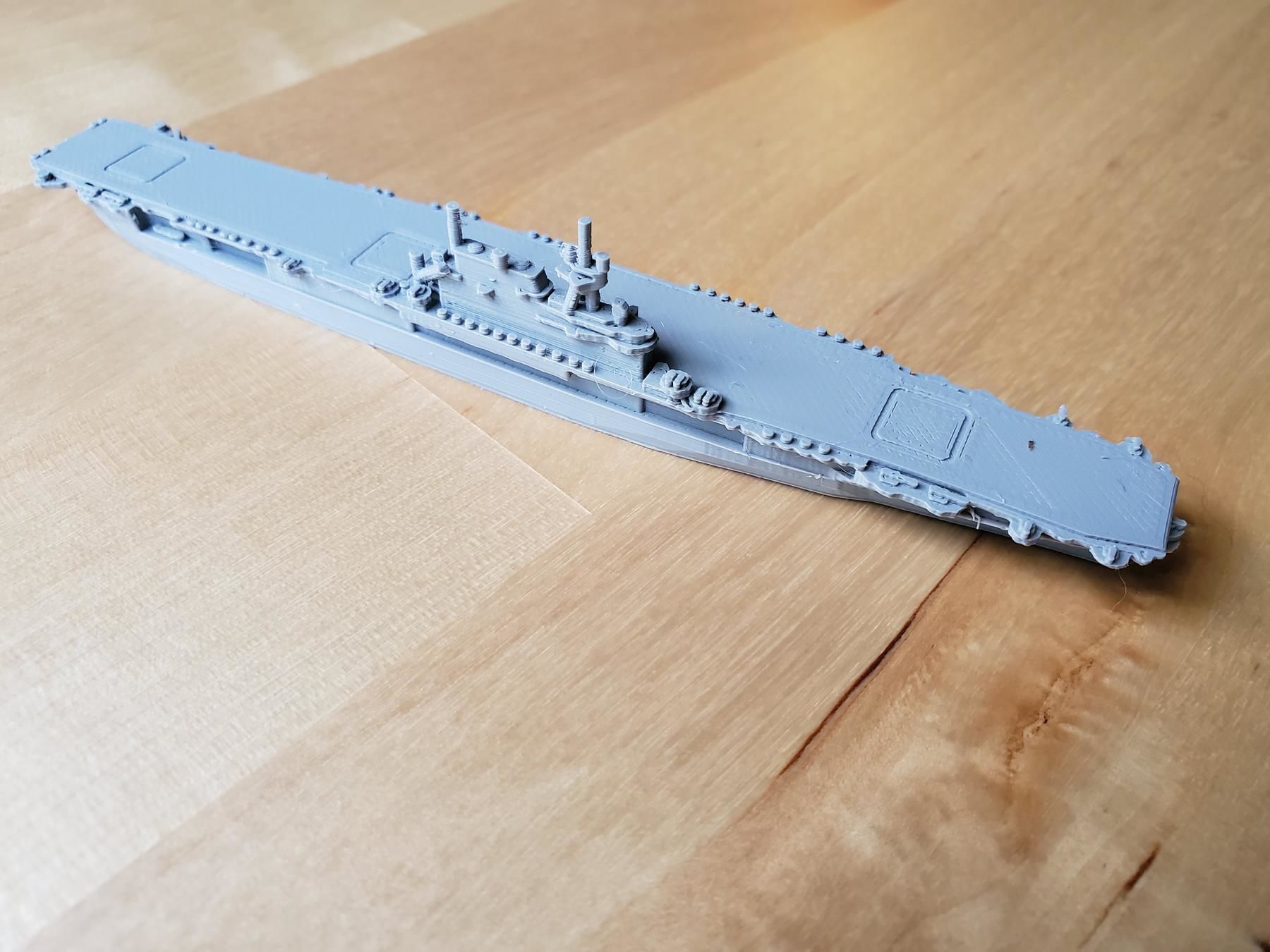 US Yorktown Class Aircraft Carrier 3D print model_3