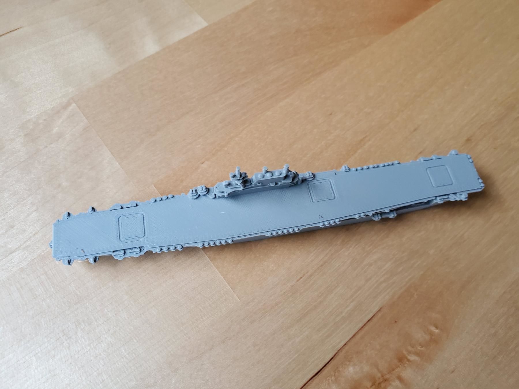 US Yorktown Class Aircraft Carrier 3D print model_5