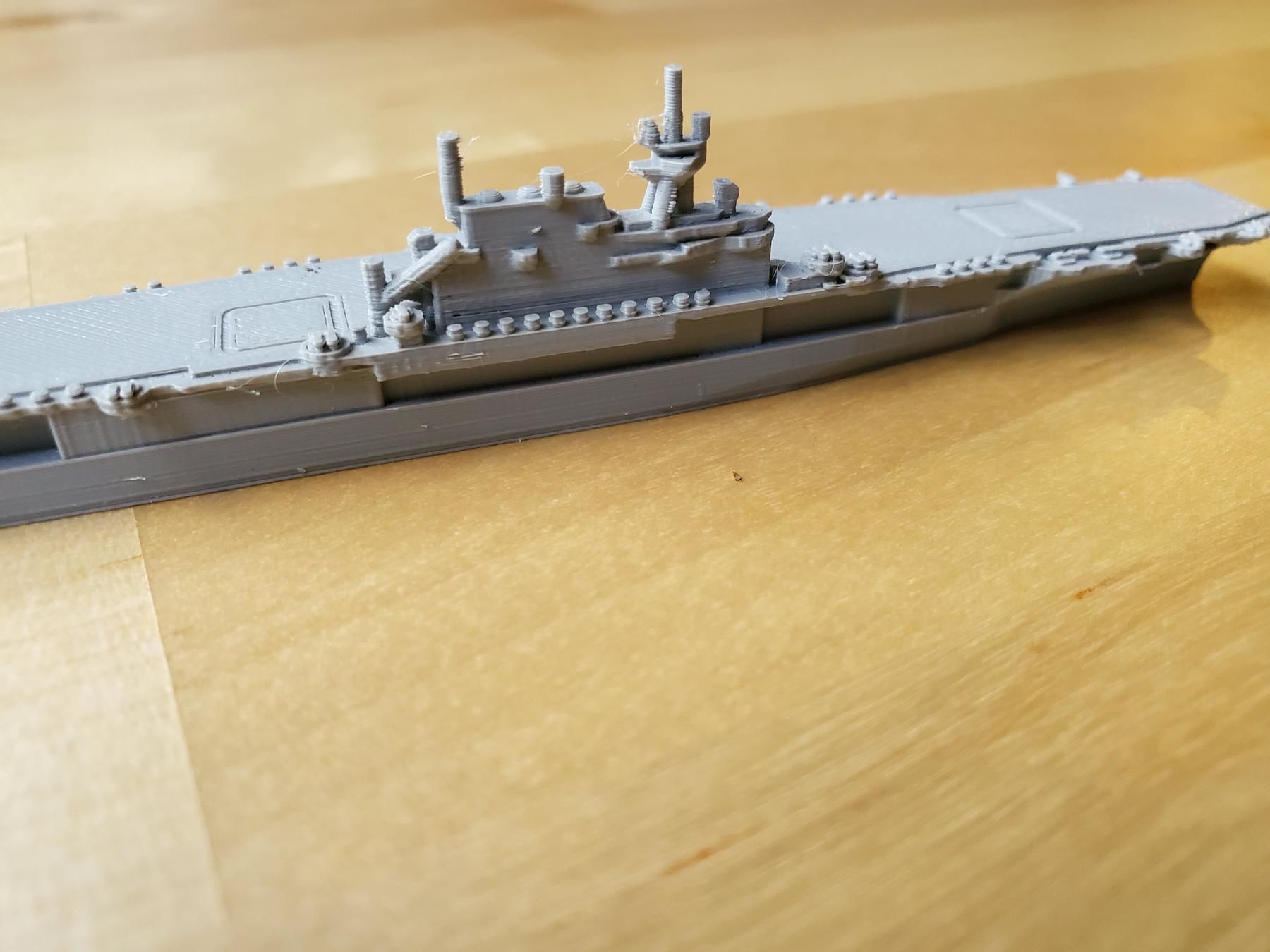 US Yorktown Class Aircraft Carrier 3D print model_10