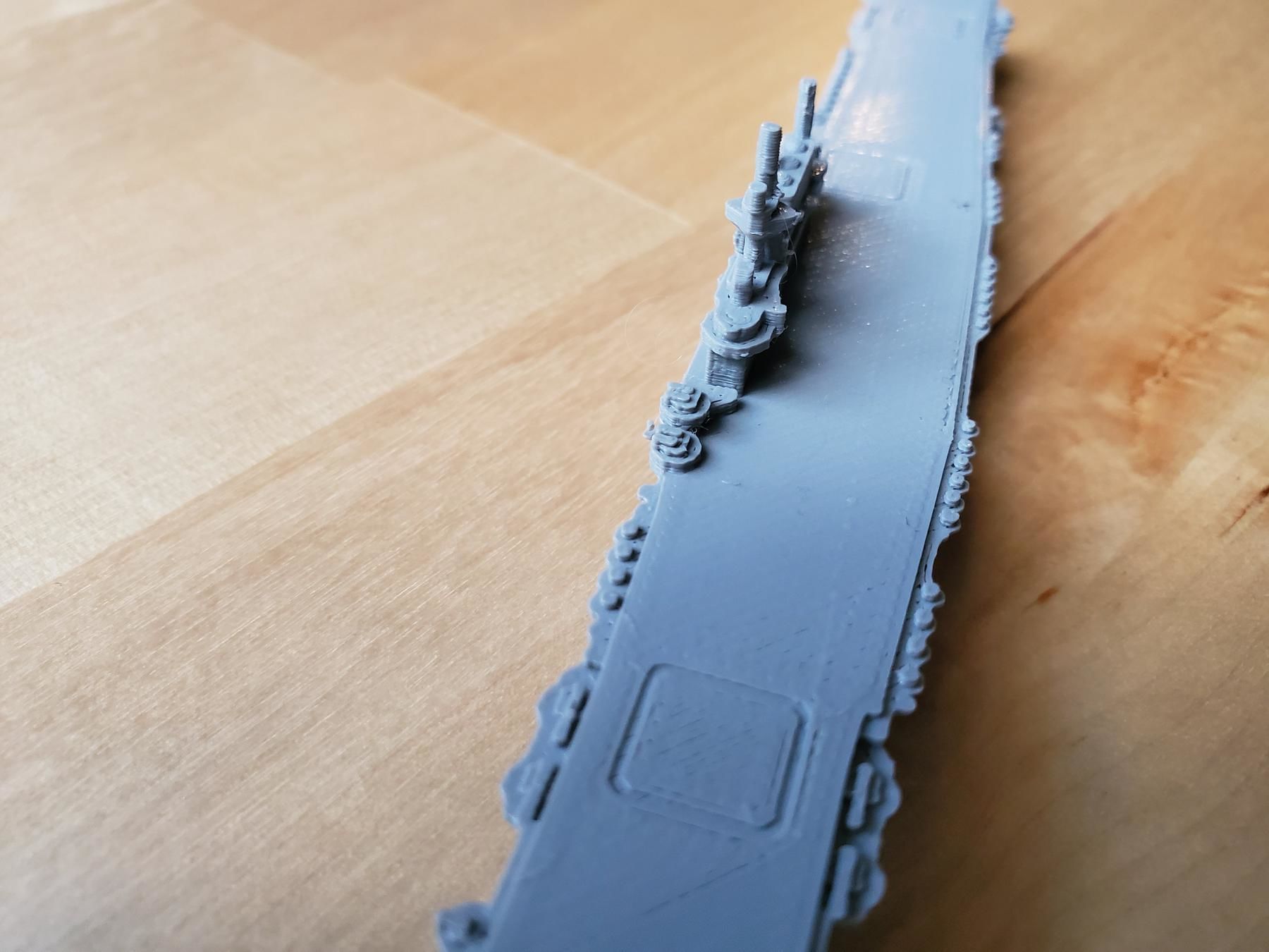 US Yorktown Class Aircraft Carrier 3D print model_16