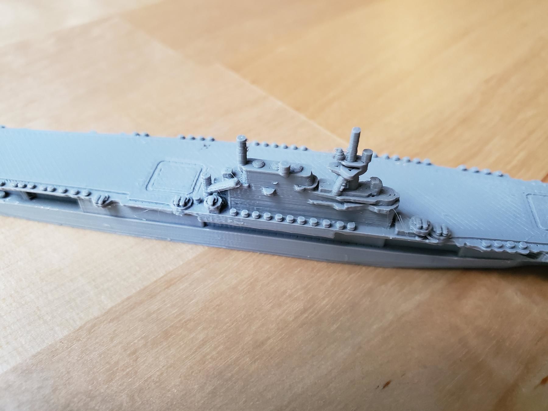 US Yorktown Class Aircraft Carrier 3D print model_17