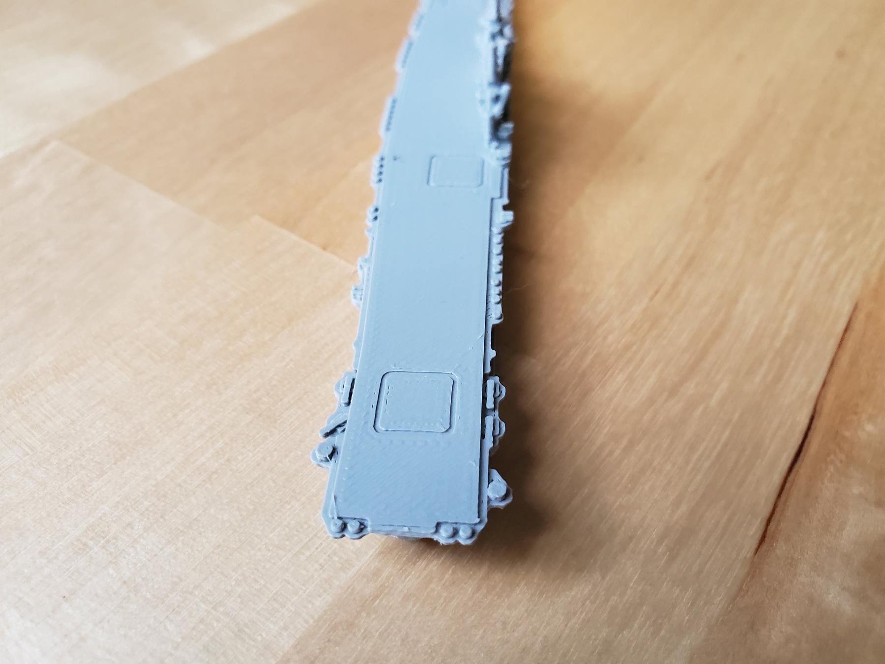 US Yorktown Class Aircraft Carrier 3D print model_7