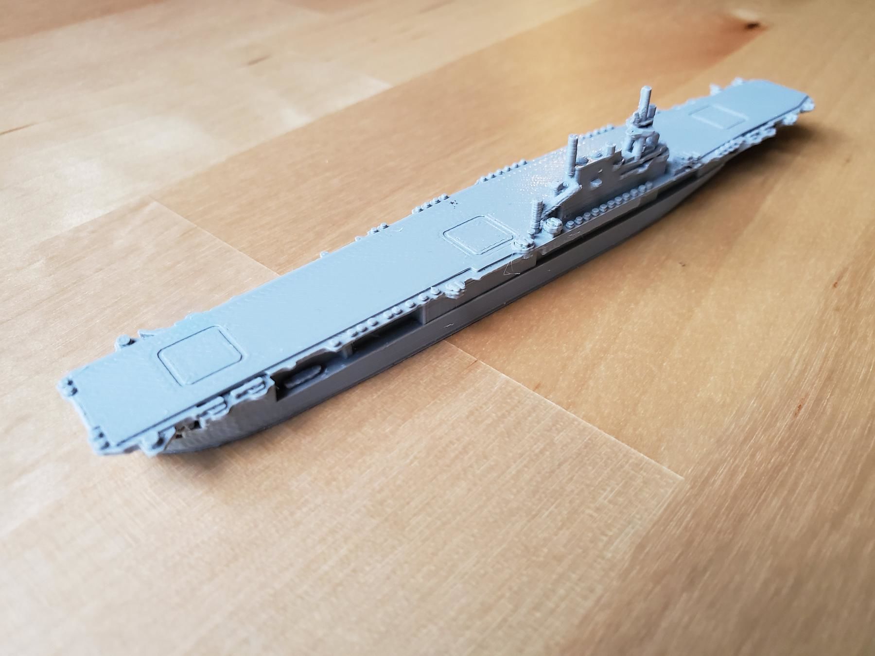 US Yorktown Class Aircraft Carrier 3D print model_8