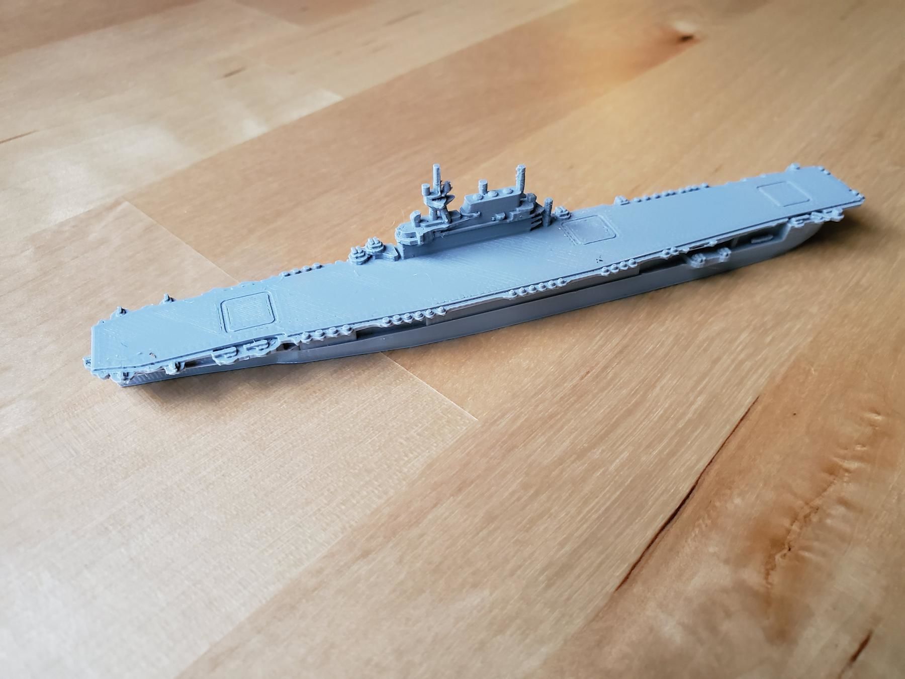 US Yorktown Class Aircraft Carrier 3D print model_4