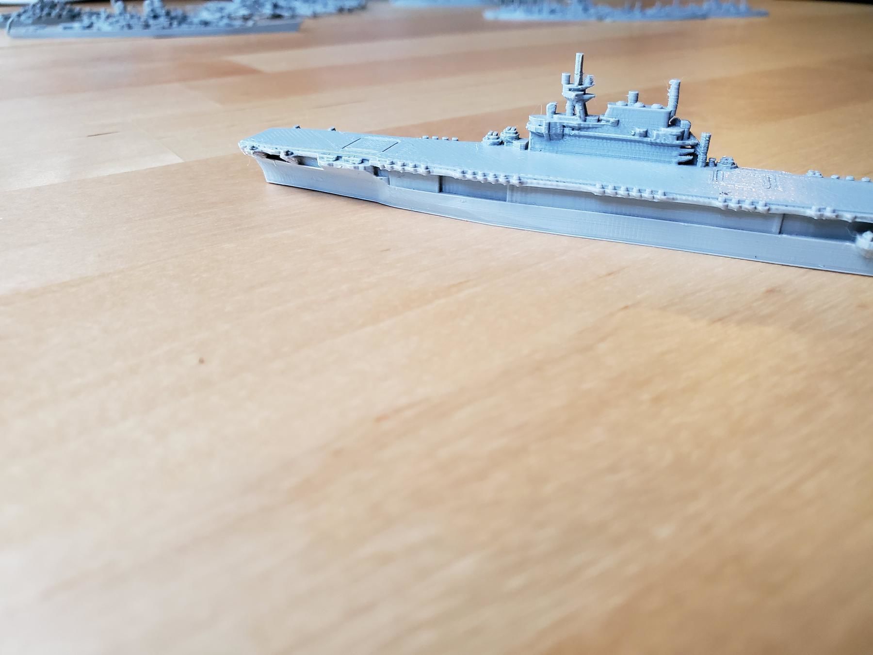 US Yorktown Class Aircraft Carrier 3D print model_13