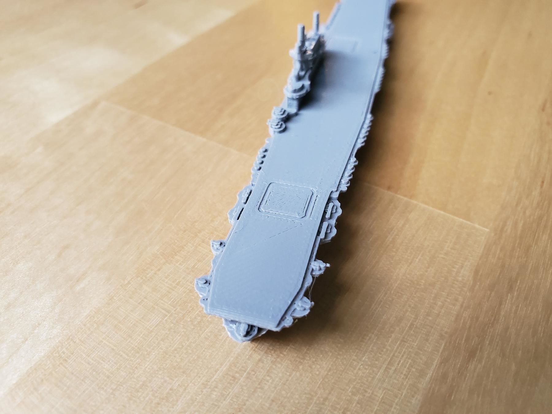 US Yorktown Class Aircraft Carrier 3D print model_6