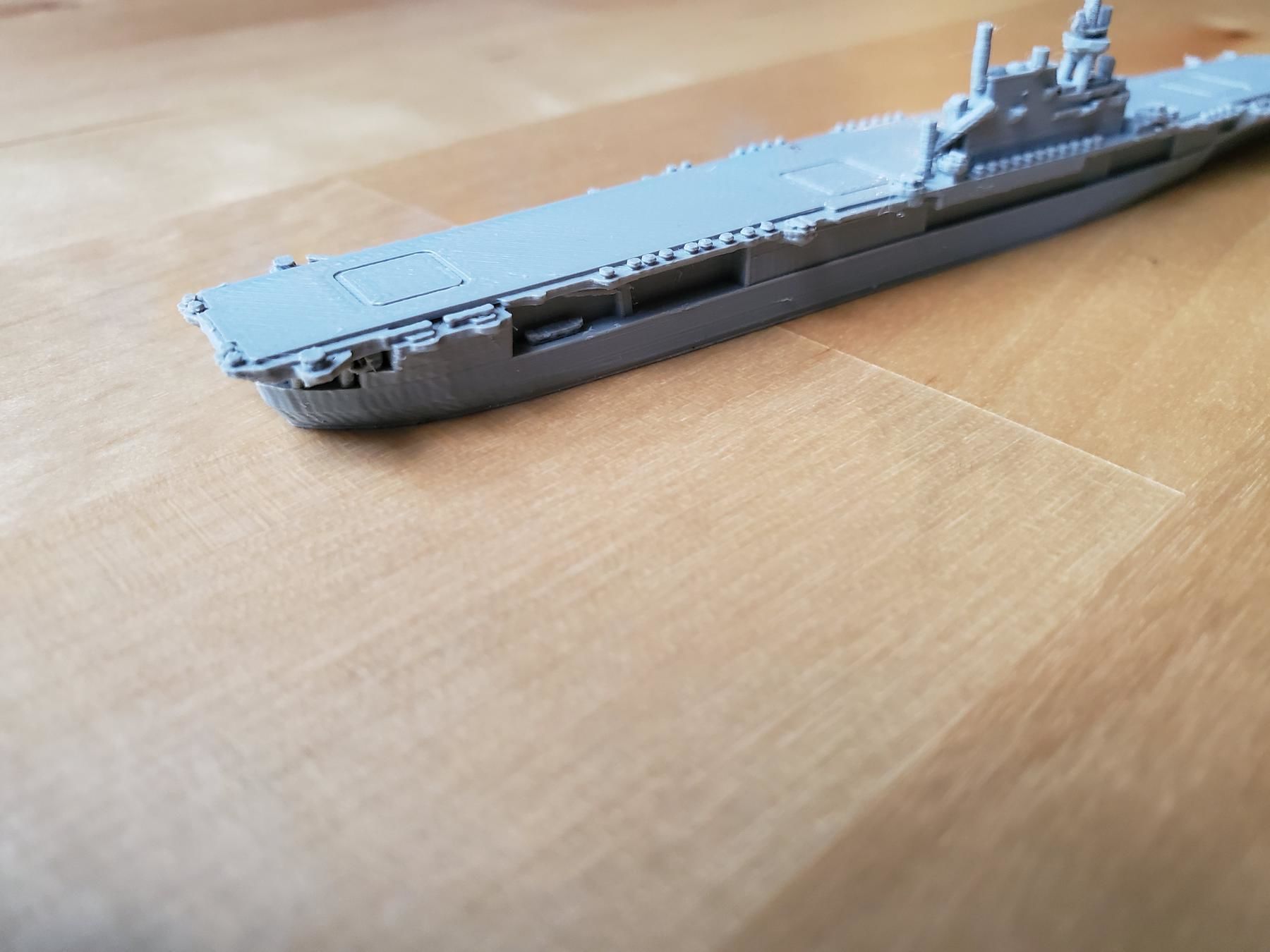 US Yorktown Class Aircraft Carrier 3D print model_9