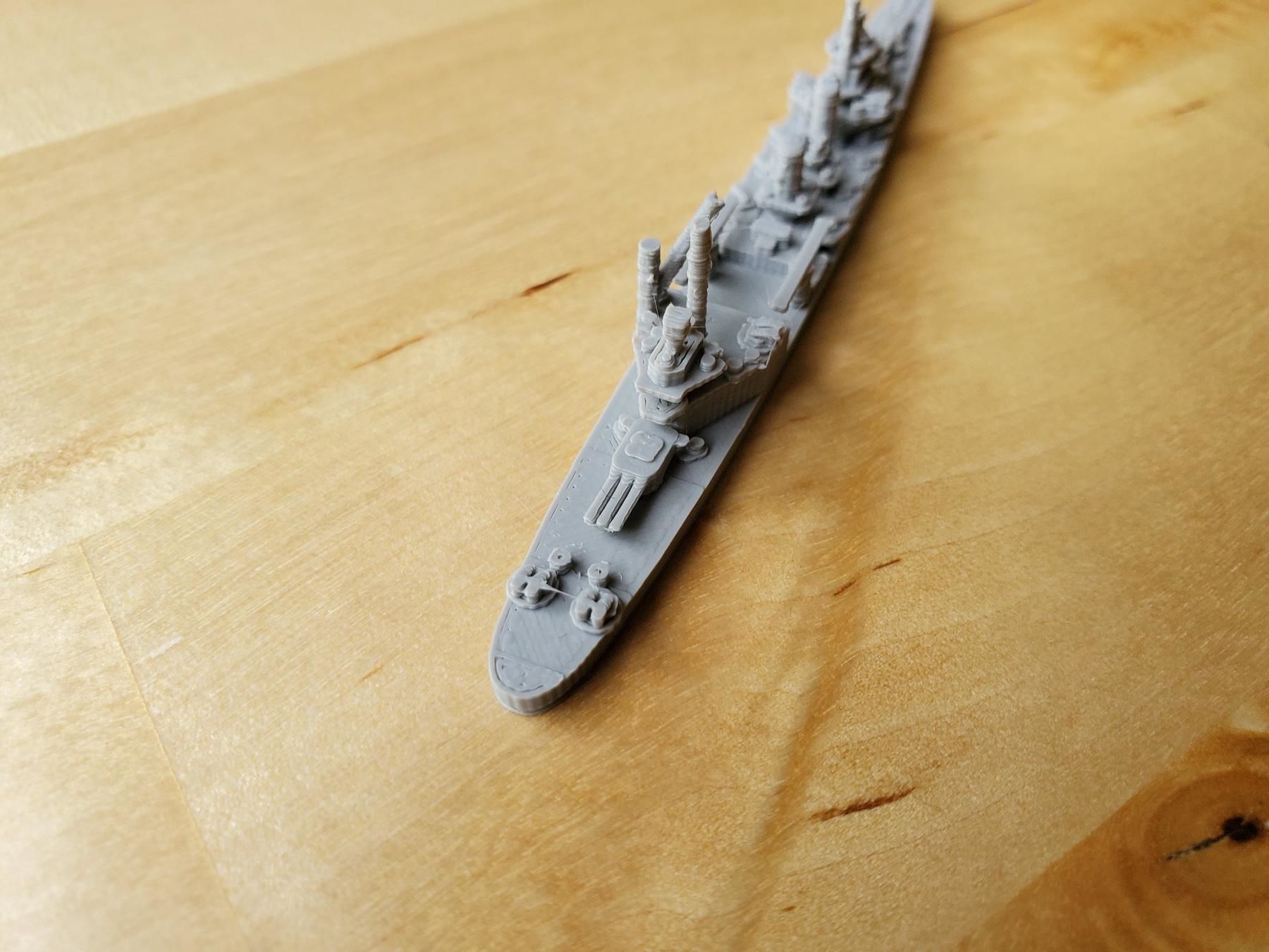 US New Orleans Class Cruiser Warship 3D print model_10
