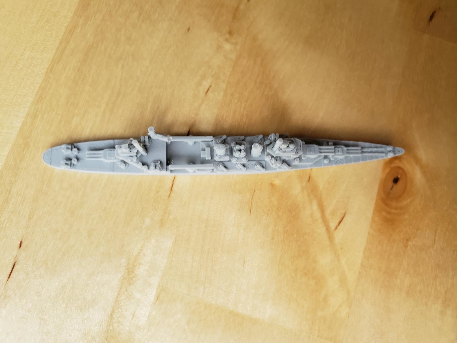 US New Orleans Class Cruiser Warship 3D print model_7