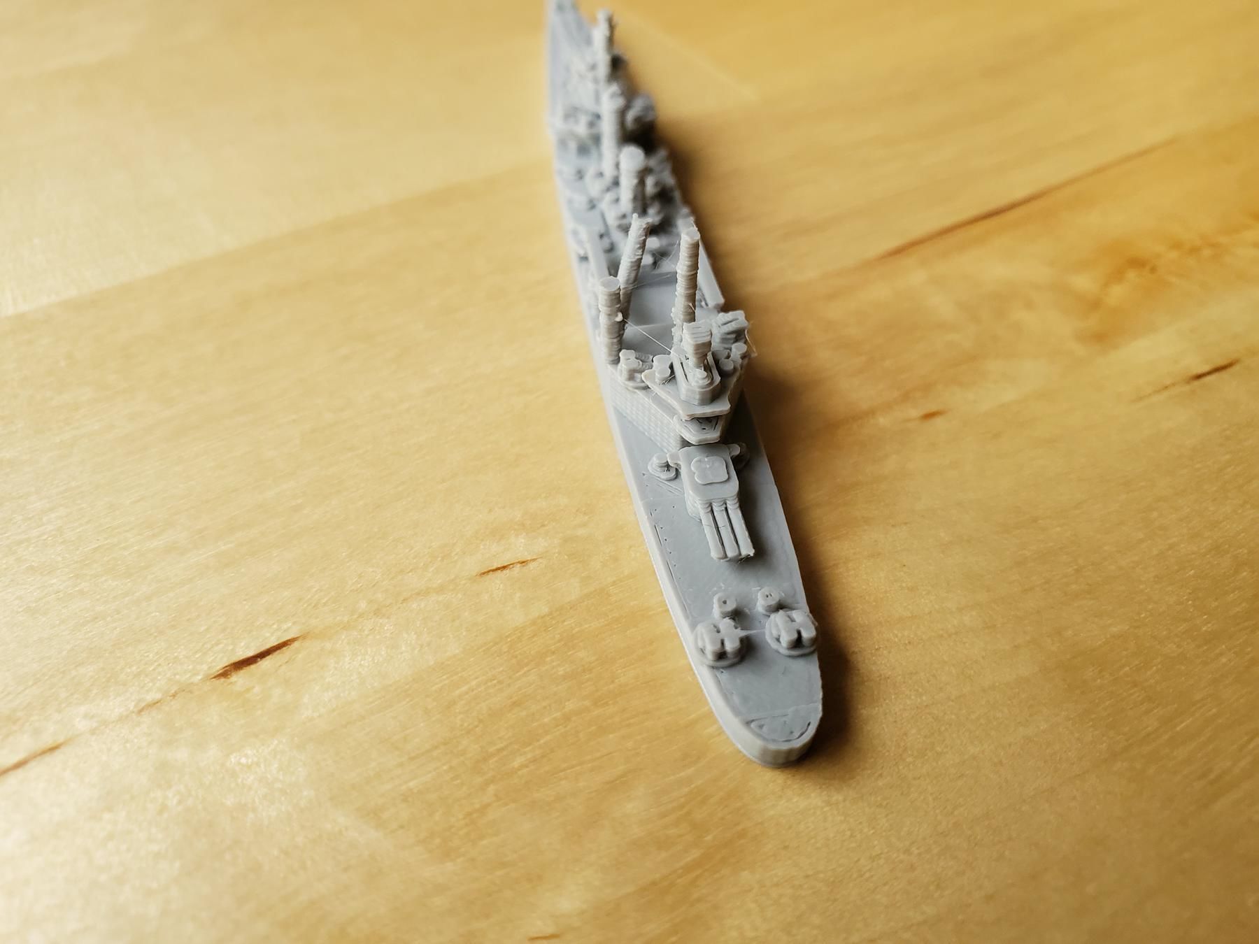 US New Orleans Class Cruiser Warship 3D print model_14