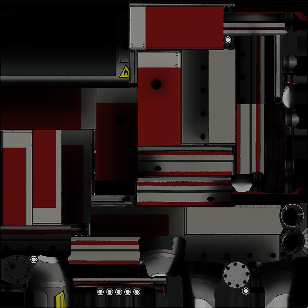 Futuristic Five-Wheeled Building - Five Wheeler - Free Download Free low-poly 3D model_57