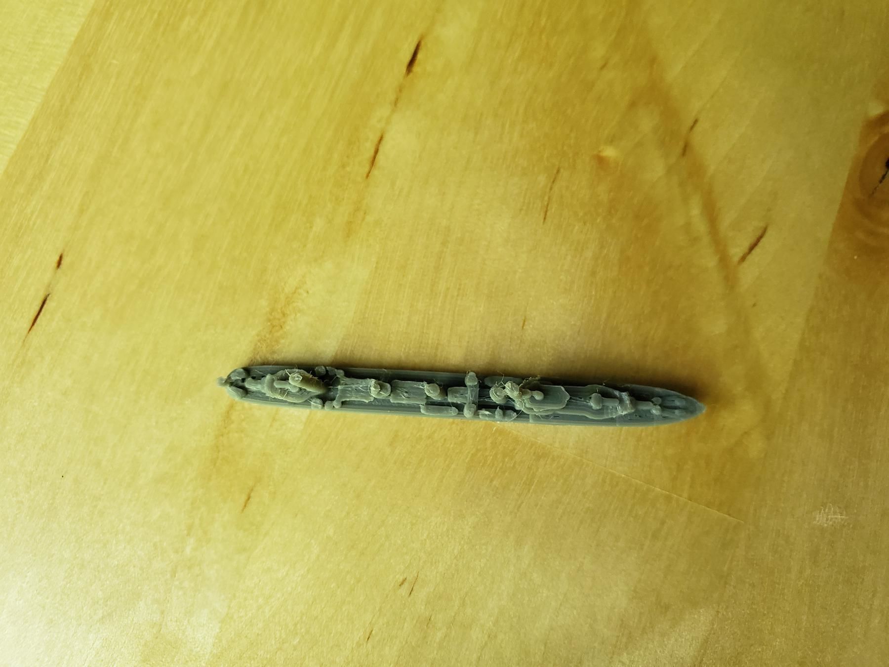 British G Class Destroyer Warship 3D print model_6