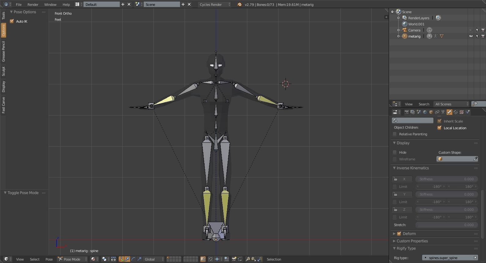 Human Base Mesh- LOW poly Free low-poly 3D model_5