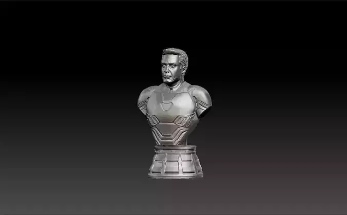 Iron Man mark 50 bust - Tony Stark