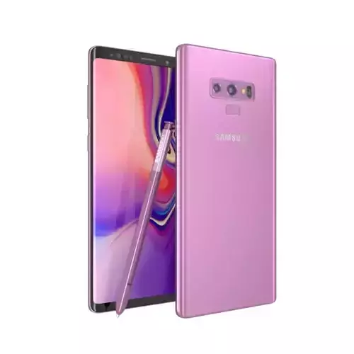 Galaxy Note 9 - Lavender Purple 3D model