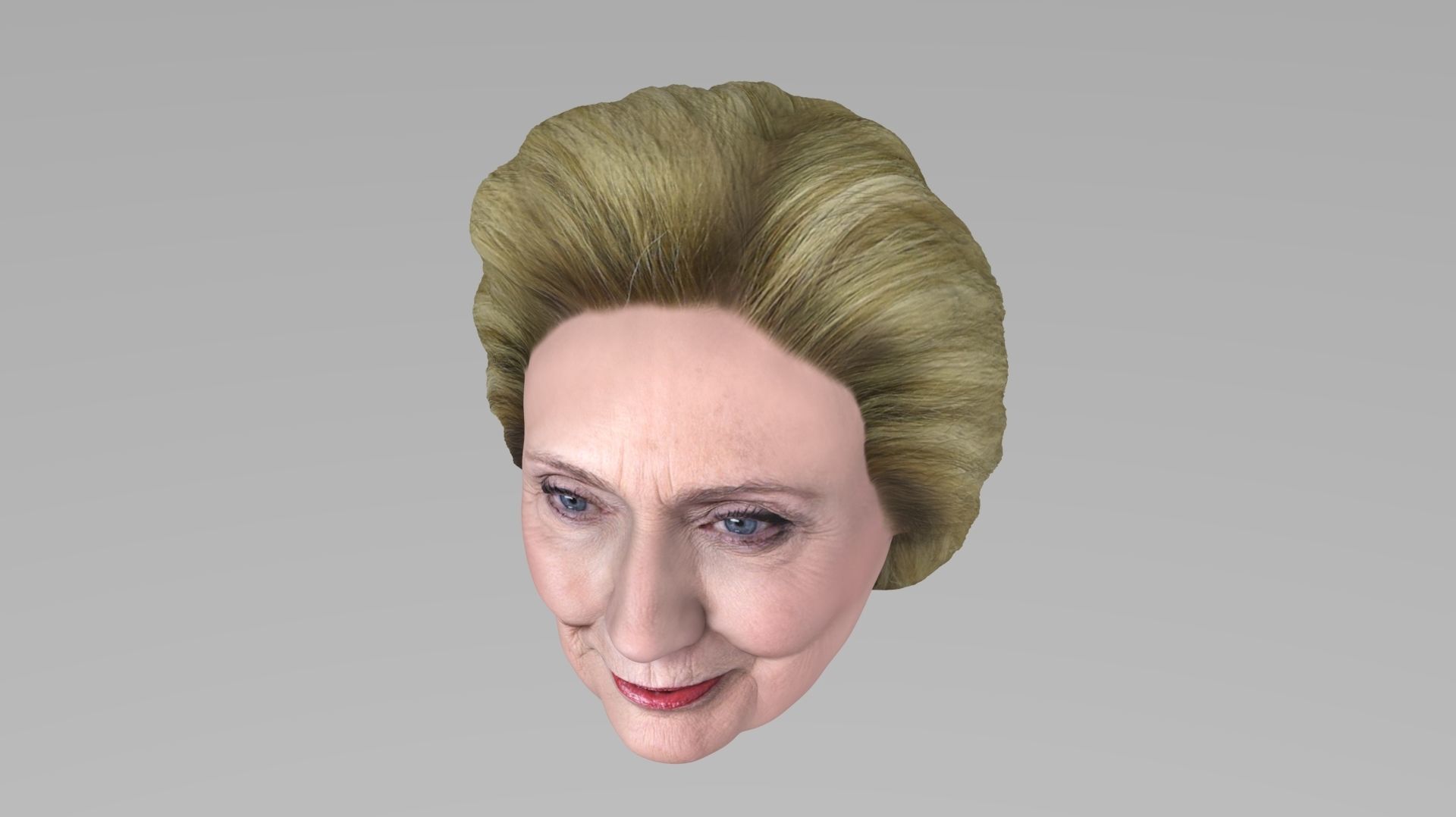 Hillary Clinton 3D model_13