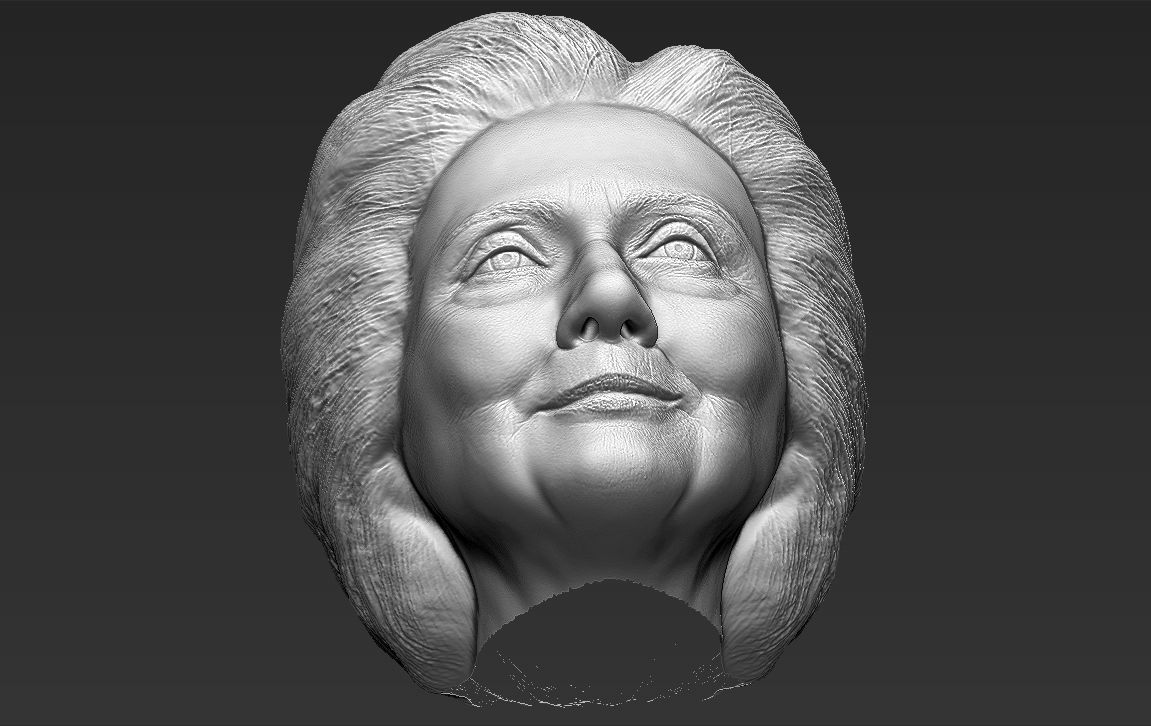 Hillary Clinton 3D model_44