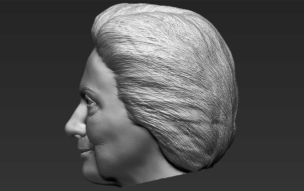 Hillary Clinton 3D model_29