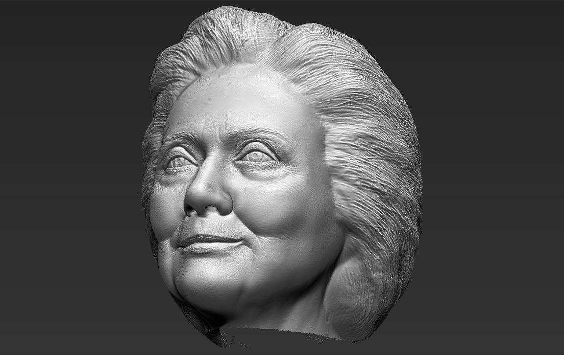 Hillary Clinton 3D model_42