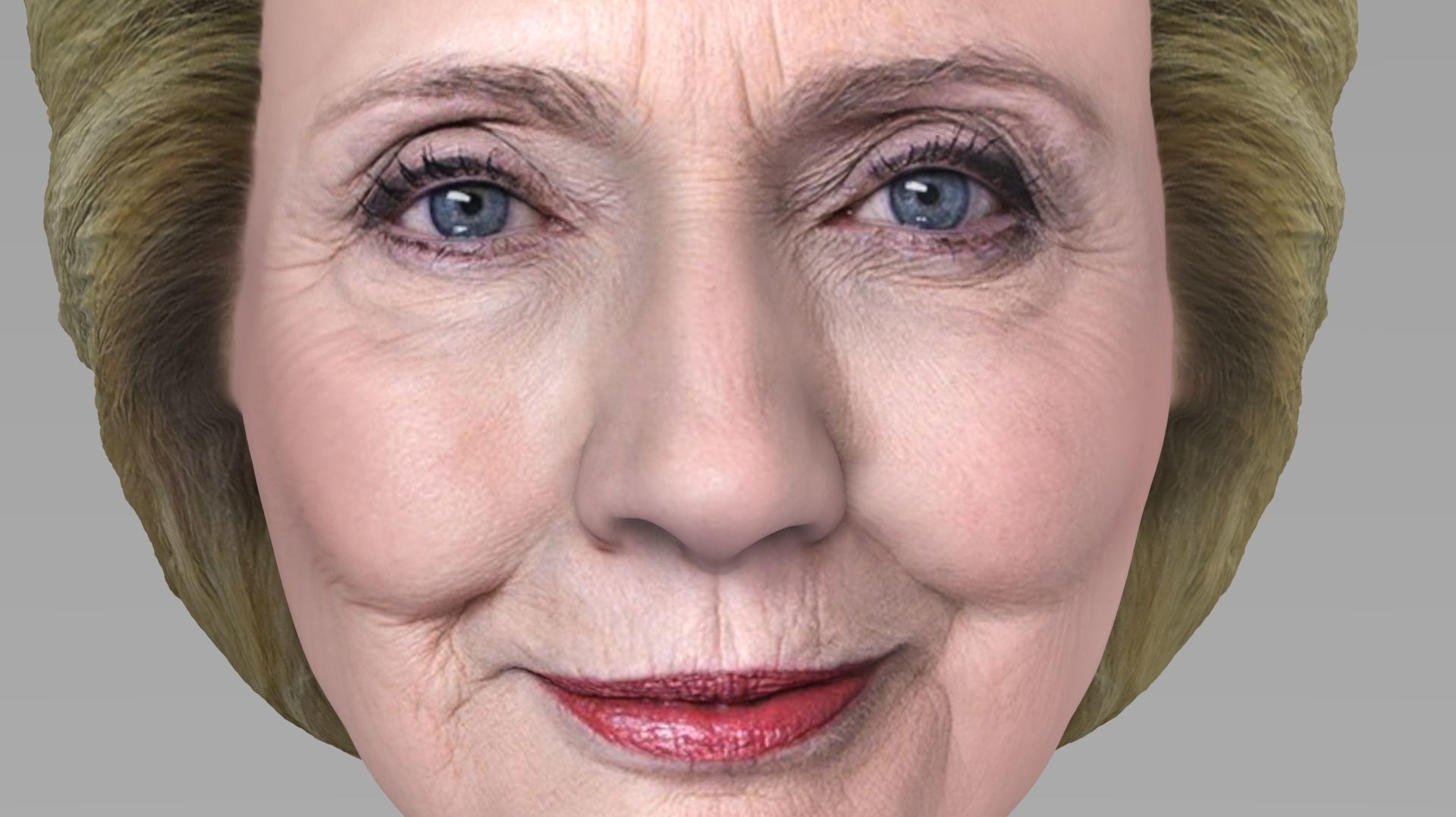 Hillary Clinton 3D model_3