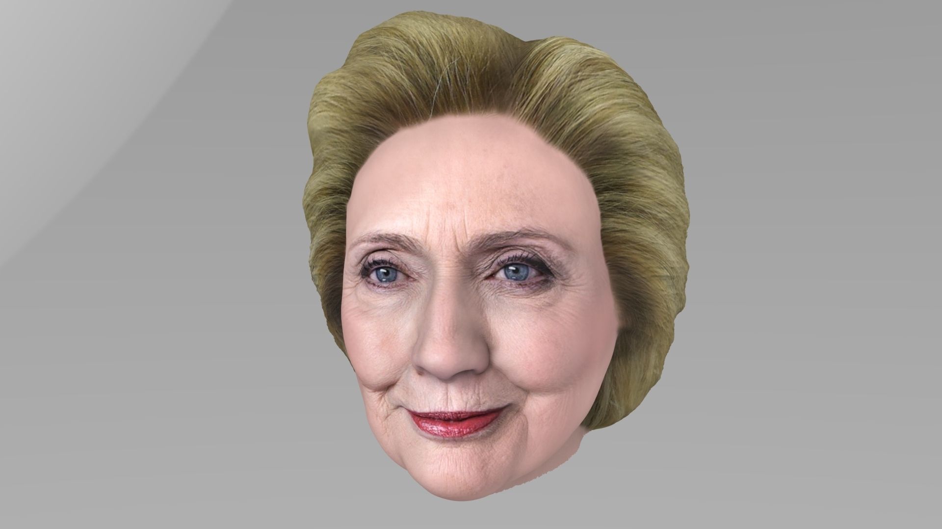 Hillary Clinton 3D model_2